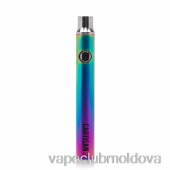 Kit Vape Pod Buton Cartisan Vv 350 510 Baterie Curcubeu